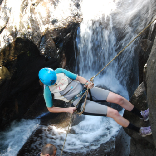 Programm Canyoning-Abenteuer