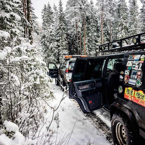 Programm Jeep Tour im Schnee